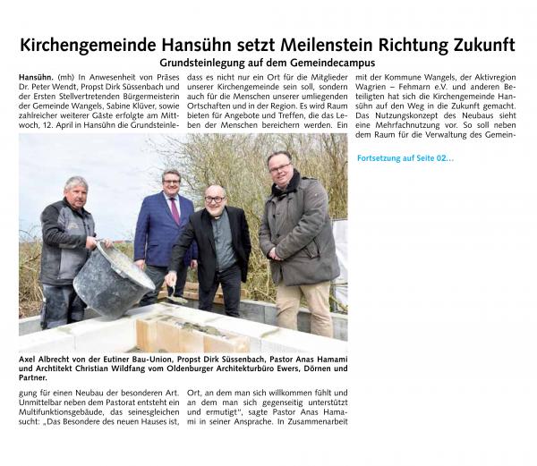 2023.04.16a Artikel Kurier