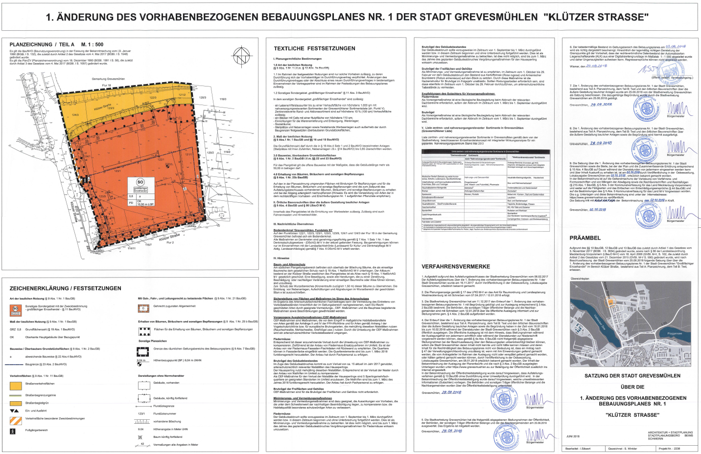 Bebauungspläne / Sonstige Satzungen » ARCHITEKTUR + STADTPLANUNG