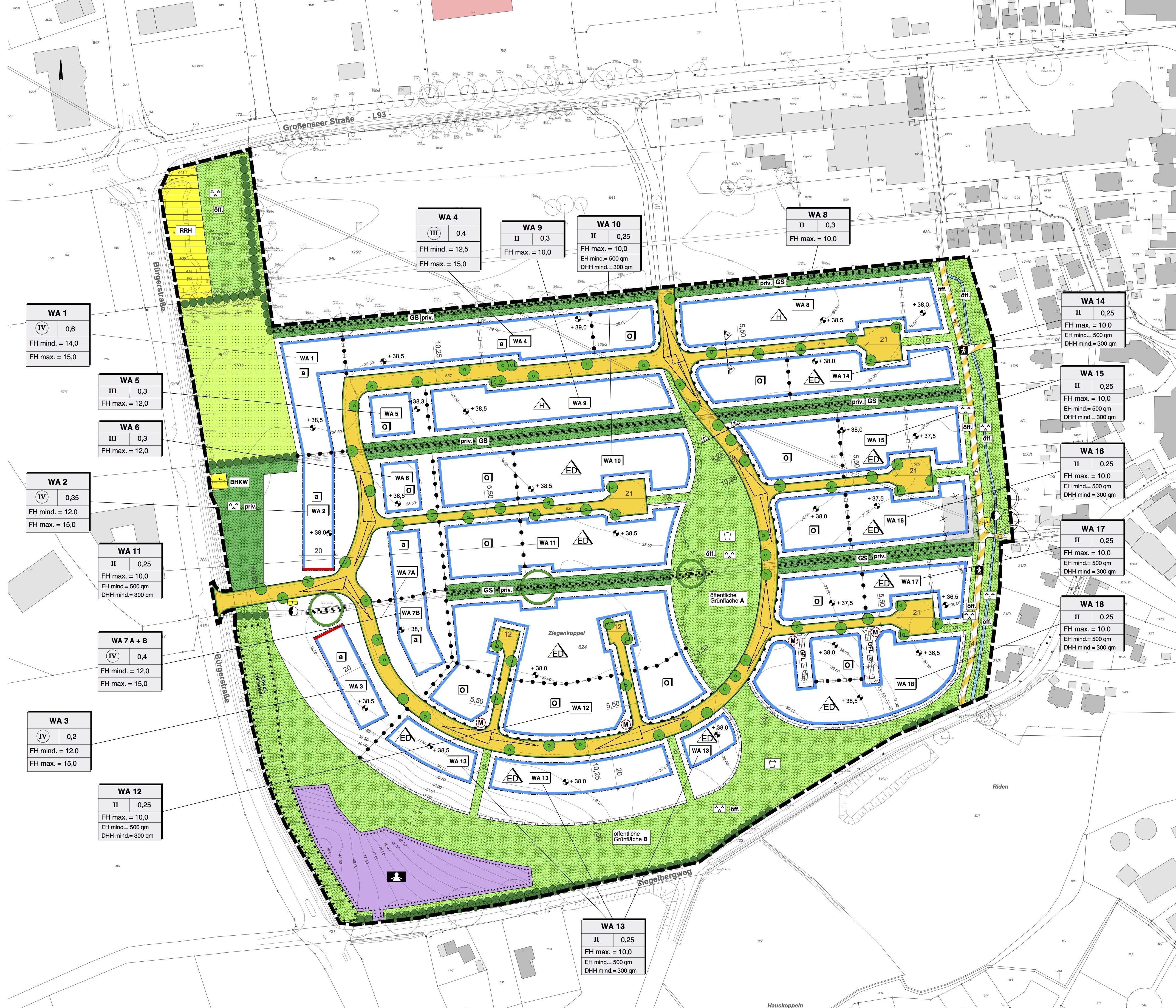 Bebauungspläne / Satzungen » ARCHITEKTUR + STADTPLANUNG